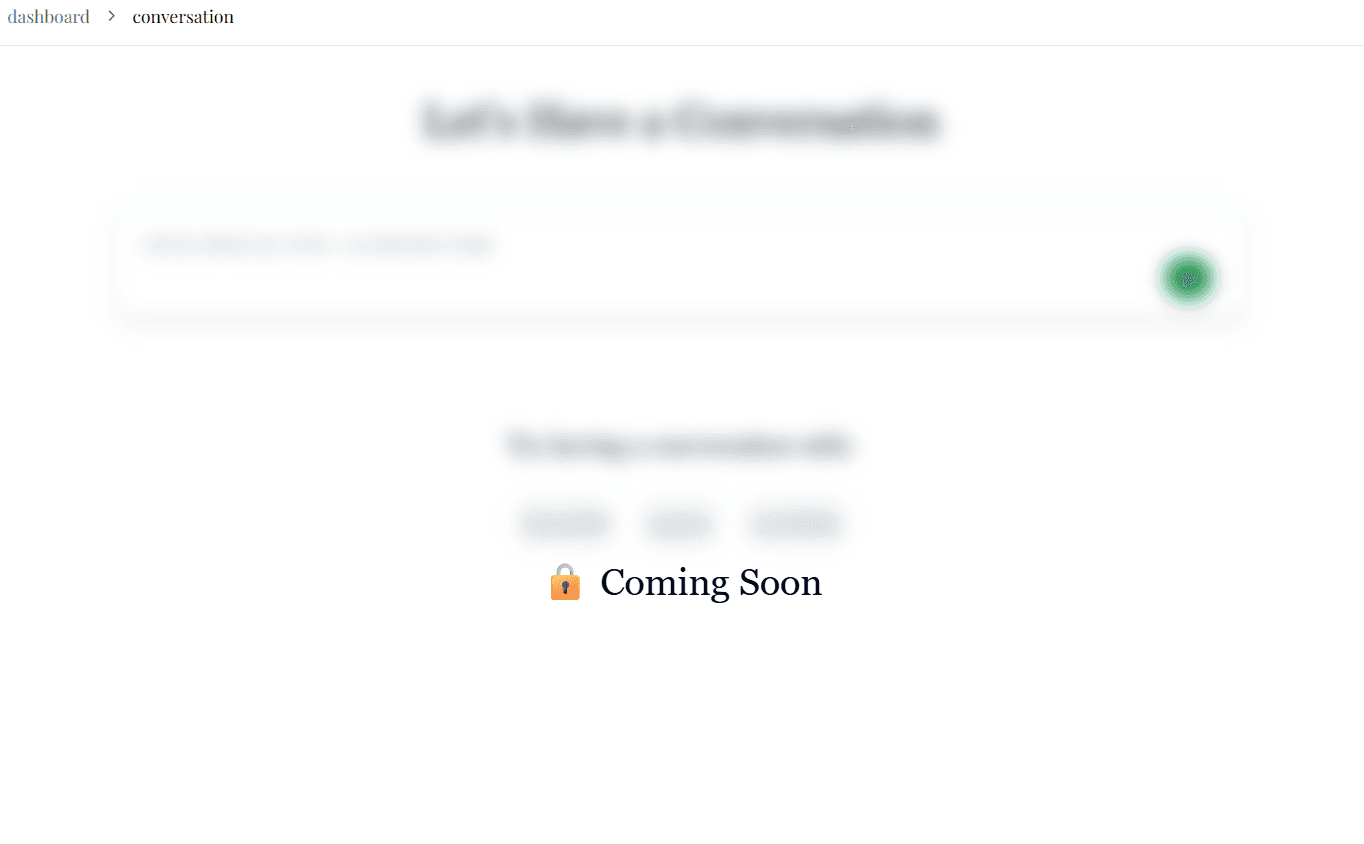 Realistic Conversations