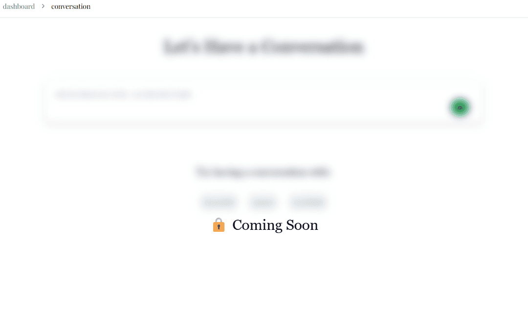 a page from dashboard showcasing collection