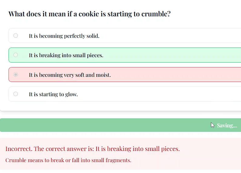 a page from dashboard showcasing collection